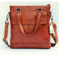 Classic!!!High Quality Large Capacity Messenger Bag in Brown