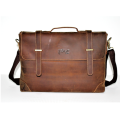 Superior 100%  Genuine Full Grain Cow-Hide Leather Briefcase / laptop Bag