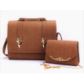 Trendy 2 in 1 Handbag Set - Choice of 3 Colors