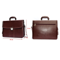 PU Leather  Executive Business Laptop  Briefcase in Black