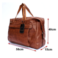 Pu Leather Duffle / Overnight Bag