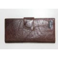 Genuine Leather Slim Bifold Wallet