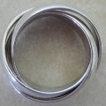 Sterling Silver Russian Wedding Band