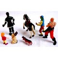 A Selection of 7 Plastic Toy Figures