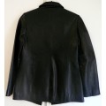 A Ladies Real Black Leather Jacket