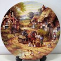 'Early Morning Milk' A Limited Edition Collectors Plate from the Series 'Country Days' by Wedgwood