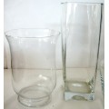 A Selection of 4 Glass Vases