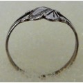 A Very Pretty Sterling Silver Toe Ring