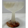 A Most Unusual Champagne Glass made of Onyx