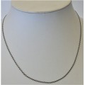 A Delicate Sterling Silver Necklace Chain