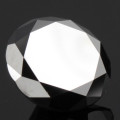 BETTER THAN MOISSANITE - 4.50Ct.*(9 MM) Black Round Cut Diamond Simulate - Finest Diamond Simulates