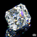 DIAMOND SIMULATE - 5.90Cts. (10 x 8 mm) EMERALD Cut Diamond Simulate - Finest Diamond Simulate