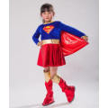 Supergirl dress-up costume for girls - Age5-7 m