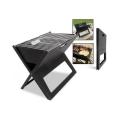 Outdoor Portable Notebook Grill BBQ Foldable Folding Charcoal Camping Barbecue