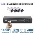 4 Channel AHD Kit 5 MPixel + Remote Viewing