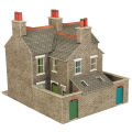 Metcalfe PO262 Stone Built Terraced Houses Card Kit OO/HO