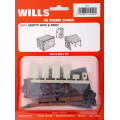 Wills SS19 Grotty Huts & Privy Kit (OO/HO)