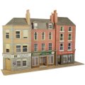 Metcalfe PO205 Low Relief Pub & Shops Card Kit OO/HO