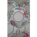 Five Crown Staffordshire plates