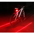 LED Bike Tail Light with Laser Safety Lane