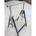 TELESCOPIC , LIGHTWEIGHT STEEL TRESSELS/WORK HORSE SET of 2,Boxed..New price R1650