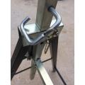 TELESCOPIC , LIGHTWEIGHT STEEL TRESSELS/WORK HORSE SET of 2,Boxed..New price R1750