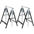 TELESCOPIC , LIGHTWEIGHT STEEL SCAFFOLDING/TRESSELS SET of 2,Boxed..New price R1650