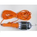 PORTABLE ELECTRIC HAND HELD LAMP WITH 5M. EXTENSION CABLE/CORD . ON -OFF SWITCH