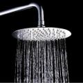 MODERN STAINLESS STEEL SHOWER HEAD AND FITTING / 200mm x 200mm /EASY CLEANING NOZZLE