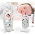 WIRELESS VIDEO BABY MONITOR WITH AMBIENT TEMPERATURE MONITORING