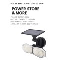 78 LED 30 PIR Sensor Solar Wall Light...Adjustable Lights...Adjustable Panel...Best Value for Money!