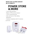 Wireless 105DB Alarm Sensor...Remotes Included