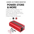 1000W POWER INVERTER  / 12V DC TO 220V AC / IDEAL FOR LIGHTING AND SMALL ITEMS /LTD STOCK !