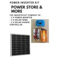 DIY - 1000W POWER KIT - 10A CONTROLLER - 50W SOLAR PANEL COMBO - SAVE ON SHIPPING COST ! !