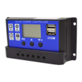 30A SOLAR CHARGE CONTROLLER-12V & 24V-2 x USB PORTS-LATEST UPGRADED  SPEC-FULLY AUTO VOLTAGE SELECT