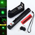 HIGH POWER GREEN RECHARGABLE LASER POINTER...KEY LOCK FOR SAFETY ...DURABLE QUALITY !