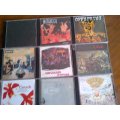 81 CDs for sale, no back inlay, some no artwork (see description) PRICE INCLUDES COURIER