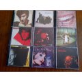 81 CDs for sale, no back inlay, some no artwork (see description) PRICE INCLUDES COURIER