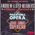 ANDREW LLOYD WEBBER`S CLASSIC MUSICALS - The phantom of the opera and Jesus Christ superstar