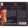 MOST FAMOUS HITS - Tom Jones (double CD, bit of scuffing on cardboard box) EX