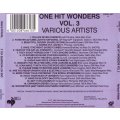 ONE HIT WONDERS VOL. 3 - Compilation (CD) CDGRC 3557 H NM (FREE BULK SHIPPING)