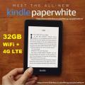 Amazon Kindle Paperwhite  32GB, Wi-Fi, 4G LTE (10 Generation)