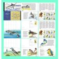 South Africa 1999 Migratory Species Booklet Complete Sets and Postcards FDC0027