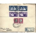 Union Of South Africa 1947 Royal Visit First Day Cover Set Of Pairs FDC0061