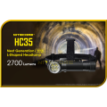NITECORE HC35 Next Generation USB-Rechargeable L-Shape HeadLamp (2,700 Lumens)