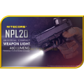NITECORE NPL20 Universal Compact Weapon Light (460 Lumens)