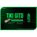 NITECORE TIKI GITD Glow-In-The-Dark Mini Futuristic Keychain Light (300 Lumens)