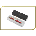 PARKER IM PREMIUM Rollerball Pen - Red/Gold Lacquer Finish with Gold Trim