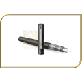 PARKER VECTOR XL Fountain Pen - Satin Metallic Black Finish with Chrome Trim