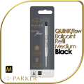 PARKER QUINKFLOW Ballpoint Pen Refill x 1 (Black/Medium)